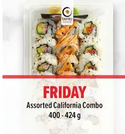 Metro ASSORTED CALIFORNIA COMBO offer