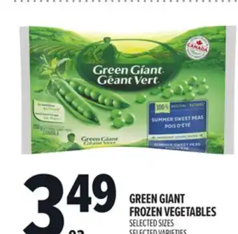 Metro GREEN GIANT FROZEN VEGETABLES offer