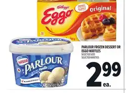 Metro PARLOUR FROZEN DESSERT OR EGGO WAFFLES offer
