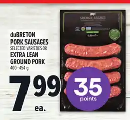 Metro DUBRETON PORK SAUSAGES offer