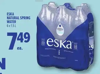 Metro ESKA NATURAL SPRING WATER offer