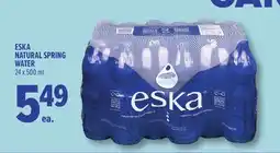 Metro ESKA NATURAL SPRING WATER offer