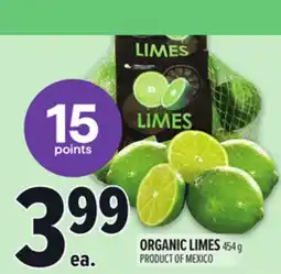 Metro ORGANIC LIMES offer