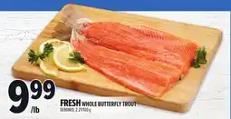 Metro FRESH WHOLE BUTTERFLY TROUT offer