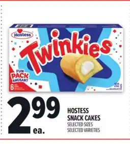 Metro HOSTESS SNACK CAKES offer