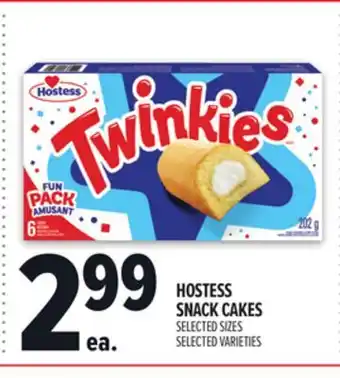 Metro HOSTESS SNACK CAKES offer