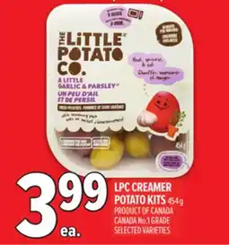 Metro CREAMER POTATO KITS offer