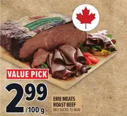 Metro ERIE MEATS ROAST BEEF offer