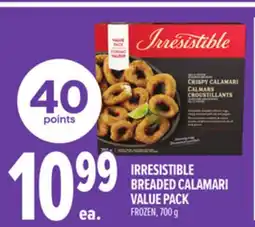Metro IRRESISTIBLE BREADED CALAMARI VALUE PACK offer