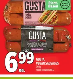 Metro GUSTA VEGAN SAUSAGES offer