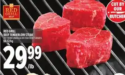 Metro RED GRILL BEEF TENDERLOIN STEAK offer