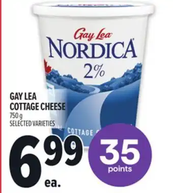 Metro GAY LEA COTTAGE CHEESE offer