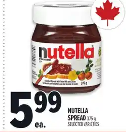 Metro NUTELLA SPREAD offer