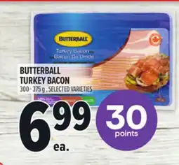 Metro BUTTERBALL TURKEY BACON offer