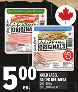 Metro GOLD LABEL SLICED DELI MEAT offer