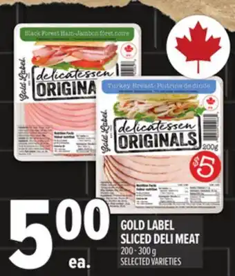 Metro GOLD LABEL SLICED DELI MEAT offer