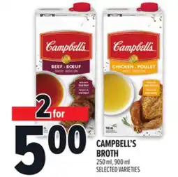 Metro CAMPBELL'S BROTH offer