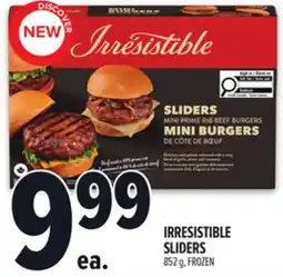 Metro IRRESISTIBLE SLIDERS offer