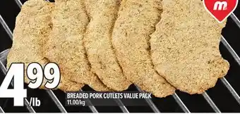Metro BREADED PORK CUTLETS offer