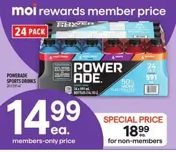 Metro POWERADE SPORTS DRINKS offer