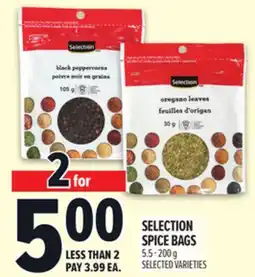 Metro SELECTION SPICE BAGS offer