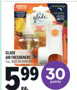 Metro GLADE AIR FRESHENERS offer