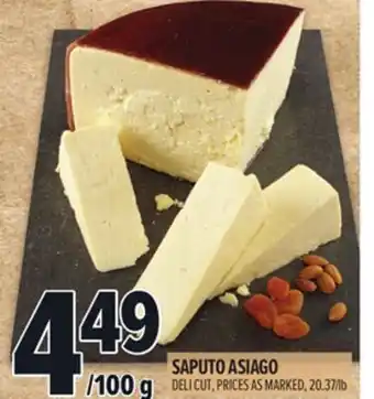 Metro SAPUTO ASIAGO offer