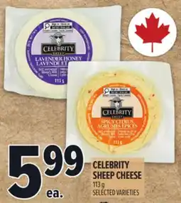 Metro CELEBRITY SHEEP CHEESE offer