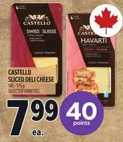 Metro CASTELLO SLICED DELI CHEESE offer