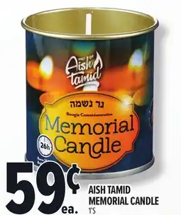 Metro AISH TAMID MEMORIAL CANDLE offer