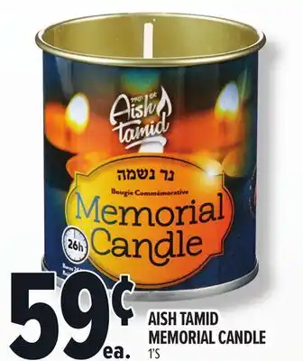 Metro AISH TAMID MEMORIAL CANDLE offer