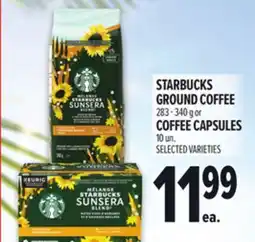 Metro STARBUCKS GROUND COFFEE offer