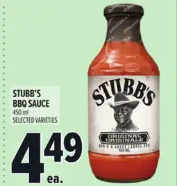 Metro STUBB'S BBQ SAUCE offer