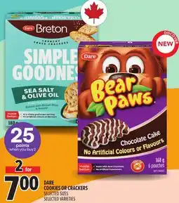 Metro DARE COOKIES OR CRACKERS offer