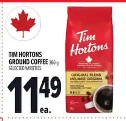 Metro TIM HORTONS GROUND COFFEE offer