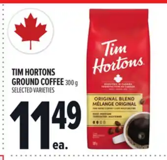 Metro TIM HORTONS GROUND COFFEE offer
