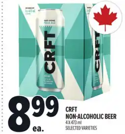Metro CRFT NON-ALCOHOLIC BEER offer
