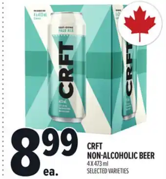 Metro CRFT NON-ALCOHOLIC BEER offer