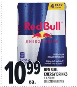 Metro RED BULL ENERGY DRINKS offer