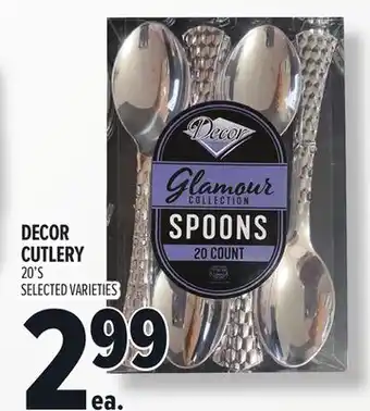 Metro DECOR CUTLERY offer