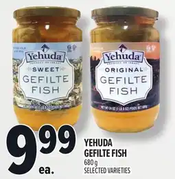 Metro YEHUDA GEFILTE FISH offer