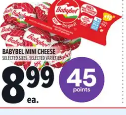 Metro BABYBEL MINI CHEESE offer