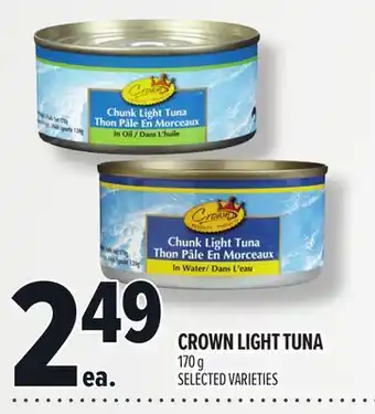 Metro CROWN LIGHT TUNA offer