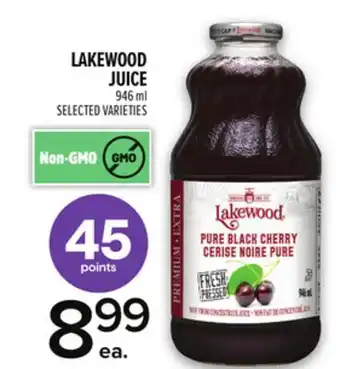Metro LAKEWOOD JUICE offer