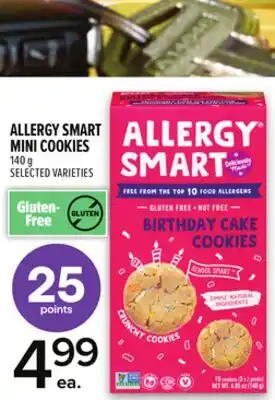 Metro ALLERGY SMART MINI COOKIES offer