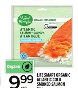 Metro LIFE SMART ORGANIC ATLANTIC COLD SMOKED SALMON offer
