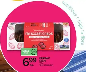 Metro RAINCOAST CRISPS offer