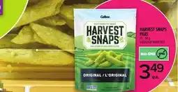 Metro HARVEST SNAPS PEAS offer