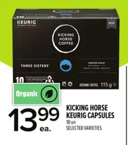 Metro KICKING HORSE KEURIG CAPSULES offer