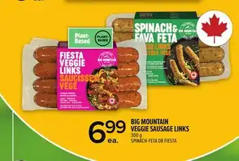 Metro BIG MOUNTAIN VEGGIE SAUSAGE LINKS offer
